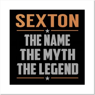 SEXTON The Name The Myth The Legend Posters and Art